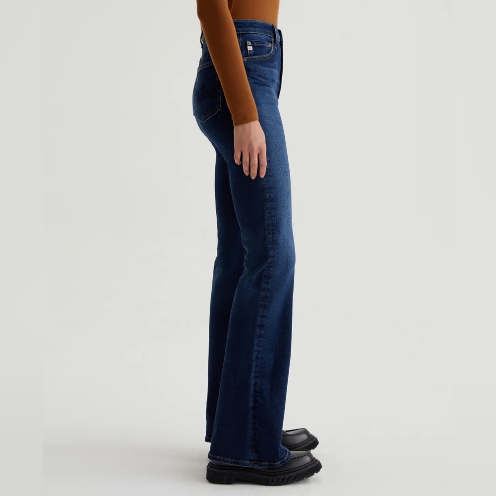 Adriano Goldschimied Ed Madi High Rise Flare Jeans Size 28 - Picture 3 of 10